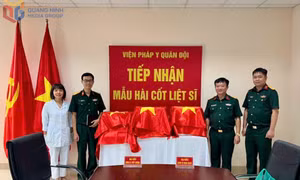 Quảng Ninh hoàn thành bàn giao 100% mẫu hài cốt liệt sĩ thu nhận được cho Viện Pháp y Quân đội