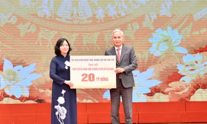 TKV ủng hộ 20 tỷ đồng chăm lo cho người có công toàn quốc 