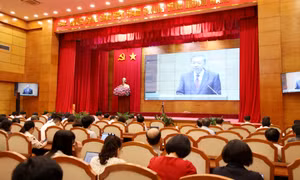 Bộ Chính trị sơ kết một năm vận hành mô hình tổ chức tổng thể của hệ thống chính trị và chính quyền 3 cấp