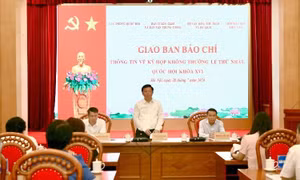 Kỳ họp không thường lệ lần thứ nhất của Quốc hội khóa XVI sẽ xem xét, quyết định 31 nội dung quan trọng