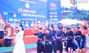 Sắc màu dân tộc tại các ngày hội thể thao