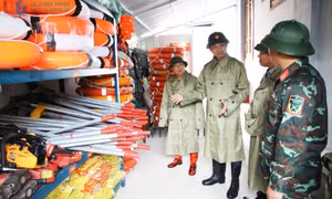 Lãnh đạo tỉnh kiểm tra, chỉ đạo công tác ứng phó bão số 1 tại khu vực miền Đông