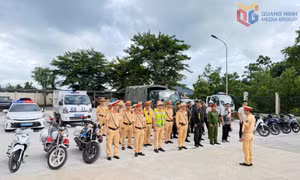 Cao điểm xử lý vi phạm giao thông trên địa bàn miền Đông của tỉnh