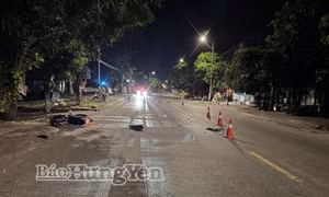 Hai xe máy va chạm trên Quốc lộ 37B khiến 4 người thương vong