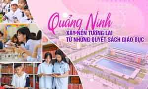 Quảng Ninh xây nền tương lai từ những quyết sách giáo dục