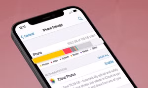 Cách giải phóng bộ nhớ iPhone, Samsung