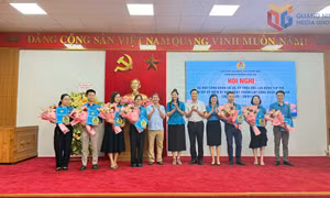 Công đoàn phường Hồng Gai, phường Hạ Long ra mắt các công đoàn cơ sở