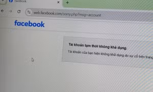 Facebook gặp sự cố trên phiên bản web, người dùng không thể truy cập