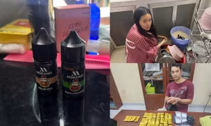 Triệt phá đường dây ma túy đội lốt 'pod chill', giữ 1.670 đầu thuốc lá điện tử