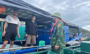 Đồn Biên phòng cửa khẩu cảng Vạn Gia chủ động ứng phó với bão số 1