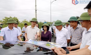 Thường trực HĐND tỉnh khảo sát cơ sở nhà đất dôi dư, dự án khu vực miền Đông của tỉnh