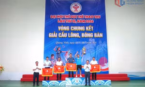  Bế mạc Giải cầu lông, bóng bàn phong trào TKV năm 2026 