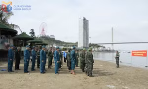 Ban CHQS phường Hồng Gai hành quân dã ngoại với nhiều hoạt động vì cộng đồng