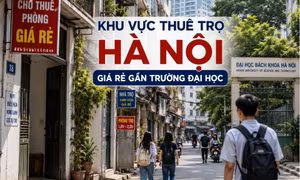 3 khu vực cho thuê phòng trọ Hà Nội giá rẻ gần các trường đại học