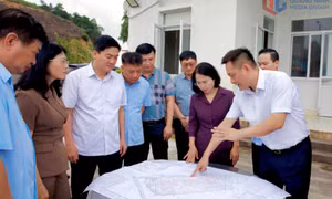Tổ công tác số 1 Tỉnh ủy rà soát, tháo gỡ khó khăn cho dự án tại phường Hoành Bồ và xã Thống Nhất