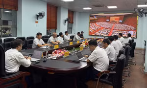 Đảng ủy Công ty Cổ phần Nhiệt Điện Quảng Ninh tham dự hội nghị toàn quốc nghiên cứu, học tập, quán triệt và triển khai thực hiện Nghị quyết số 10-NQ/TW của Bộ Chính trị