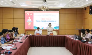 Hội nghị thông tin báo chí thường kỳ tháng 6/2026
