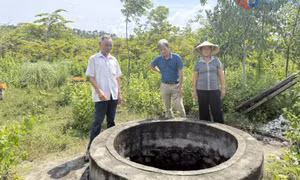 Sớm đưa nước sạch về khu Bùi Xá