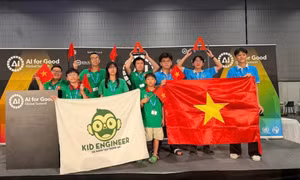 Học sinh Việt Nam giành hai giải nhì tại chung kết Robotics toàn cầu 2026