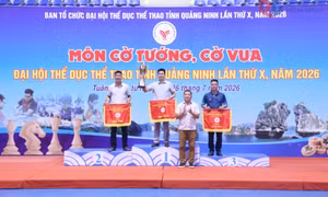 Bế mạc Giải cờ Đại hội TDTT tỉnh 