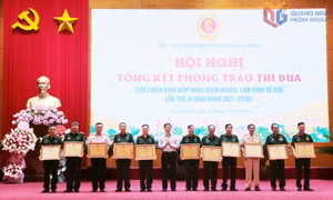 Tổng kết phong trào "Cựu chiến binh giúp nhau giảm nghèo, làm kinh tế giỏi"
