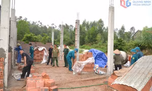 Ấm áp những ngôi nhà an cư nghĩa tình