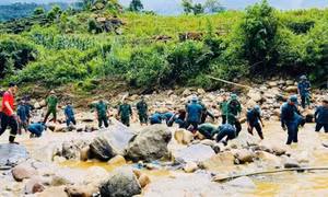 Lai Châu, một người bị lũ cuốn trôi thiệt mạng khi qua đập tràn