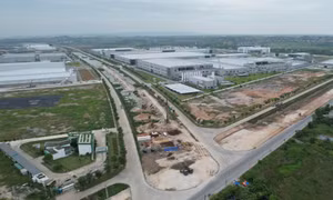 Quyết tâm hoàn thành sớm tuyến đường qua KCN Sông Khoai