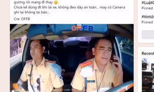Kỷ luật, đề nghị chuyển công tác hai CSGT có lời nói không chuẩn mực