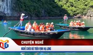 Nghề chèo đò trên Vịnh Hạ Long