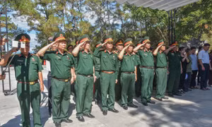 Đoàn đại biểu Hội CCB tỉnh thăm, dâng hương tưởng niệm các anh hùng, liệt sĩ tại các ‘địa chỉ đỏ’ ở Quảng Trị, Quảng Bình, Nghệ An