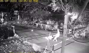 Nhân viên gác chắn dũng cảm cứu người thoát chết trong gang tấc