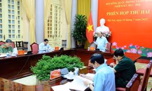 Chủ tịch nước chủ trì Phiên họp thứ hai Hội đồng Quốc phòng và An ninh
