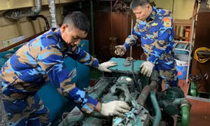 Nâng cao chất lượng công tác kỹ thuật ở Đồn BPCK cảng Cẩm Phả