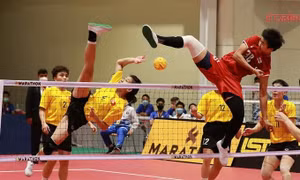 Tuyển cầu mây nữ Việt Nam vô địch thế giới
