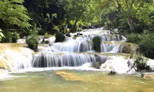 Thác nước ven rừng Cúc Phương