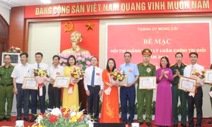 Hội thi Giảng viên lý luận chính trị giỏi tỉnh Quảng Ninh năm 2022: Sôi nổi, ấn tượng từ vòng thi đầu tiên