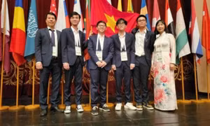 4 học sinh Việt Nam giành huy chương Olympic Sinh học quốc tế