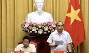 Chủ tịch nước chủ trì làm việc về Đề án xây dựng Nhà nước pháp quyền