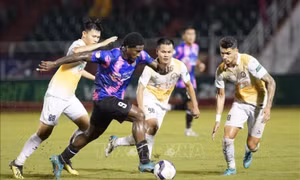V-League 2022: Chia điểm trên sân nhà, Sài Gòn FC chôn chân ở đáy bảng xếp hạng