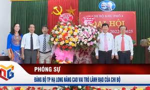 Đảng bộ TP Hạ Long nâng cao vai trò lãnh đạo của chi bộ