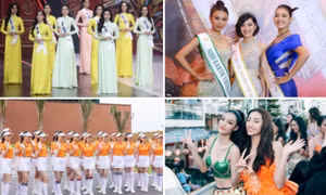 Có 22 cuộc thi hoa hậu trong năm nay