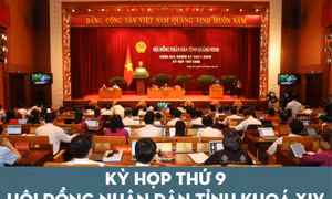 Toàn cảnh Kỳ họp thứ 9, Hội đồng nhân dân tỉnh khoá XIV, nhiệm kỳ 2021-2026