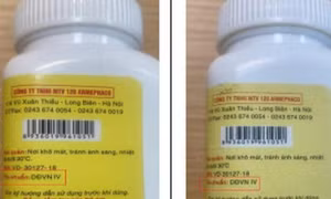 Cục Quản lý Dược cảnh báo về thuốc kháng sinh Tetracyclin giả