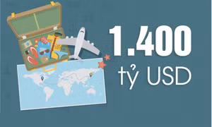 1.400 tỷ USD là doanh thu từ loại hình du lịch MICE