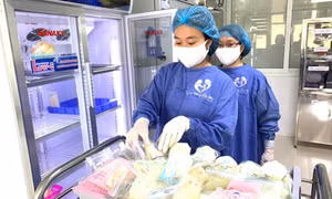 Ngân hàng sữa mẹ Bệnh viện Sản Nhi tỉnh