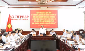 Chủ tịch nước chủ trì làm việc với Bộ Công an, Bộ Tư pháp về Đề án xây dựng Nhà nước pháp quyền