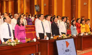 Khai mạc kỳ họp thứ 9 HĐND tỉnh khóa XIV