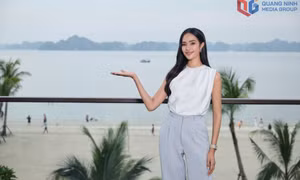 Đương kim Hoa hậu Thế giới 2025 Opal Suchata: “Quảng Ninh đẹp quá, rất đẹp!”