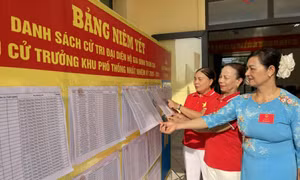 Hôm nay, trên 395.000 cử tri toàn tỉnh tiến hành bầu cử trưởng thôn, bản, khu phố